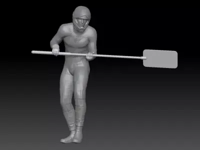 FORMULA ONE PIT STOP 4 3D print model