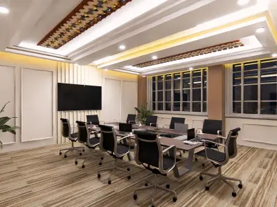 Meeting Room Interior Design 3D model