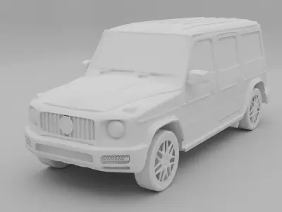 Mercedes AMG gclass G63 game ready 3D model