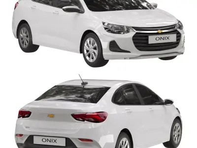 Chevrolet ONIX Low-poly 3D model