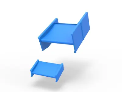 Wings of 600 Micro sprint car Scale 1 to 25 3D print model