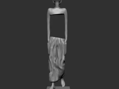 STAUE FOR LIBRARY - STORE FASHION 3D print model