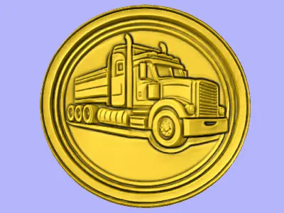 CAMINHAO EM CIRCULO  3D model