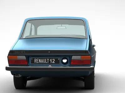 Renault 12 TX 3D model