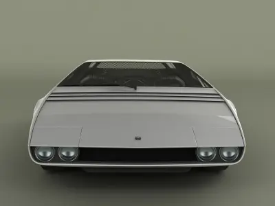 Bizzarini Manta Concept 3D model