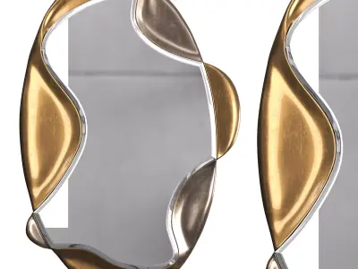 Bliss Wall Mirror 3D model