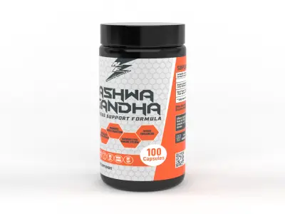 Protein Powder 3D model