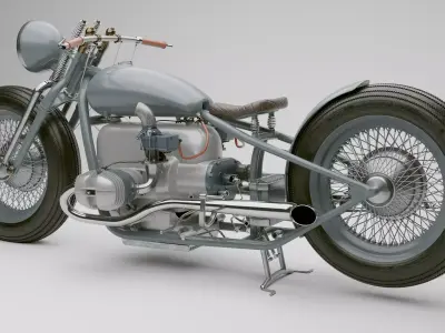Chopper 3D model