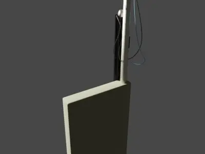 Cartoon Fusebox Wall 3D model