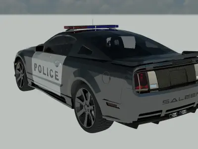 Police Car  3D model