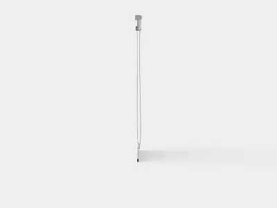 Curtain Low-poly 3D model