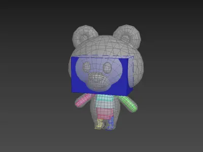 Pack007 Rigged Cartoon Animal Pack 1 3D model
