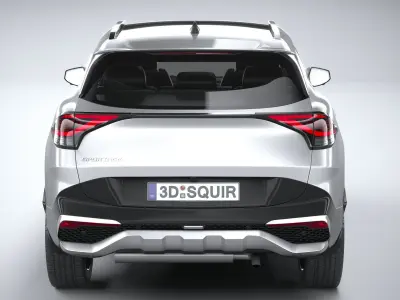 Kia Sportage v2 2022 3D model