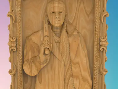 Sergei Bodrov 3D MODEL STL FILE FOR CNC ROUTER LASER 3D print model