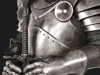 Knight Armor 3D model