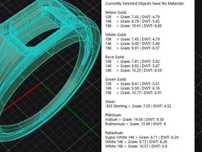 Emerald Signet Ring  3D print model