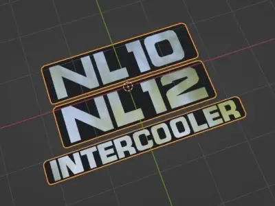 logo volvo nl  3D model