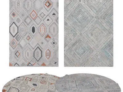 Rugs No 981 Low-poly 3D model