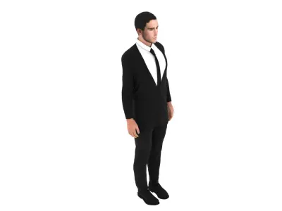Dusan Vlahovic Low-poly 3D model
