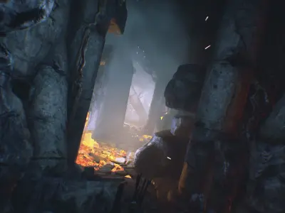 Fantasy Realm Kit I - Unreal Engine Dungeon Pack Low-poly 3D model