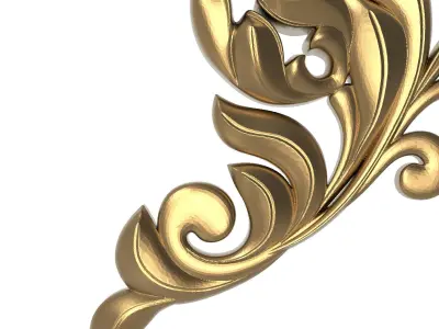  decorative pattern ready for 3D printing 3D model 121