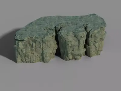 sTONE Town Magic Cave - Stone 02 3D model