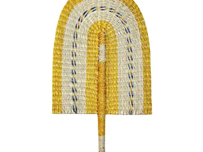 Decorative Fan 4 by ZARA HOME 3D model