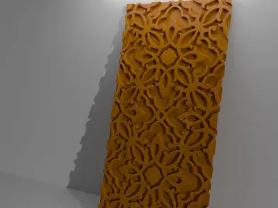 Islamic Geometric Design Pattern 3D model
