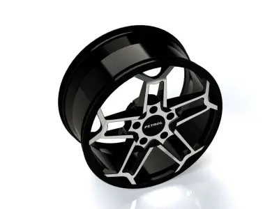 Cast rim Petrol-P1A 3D model