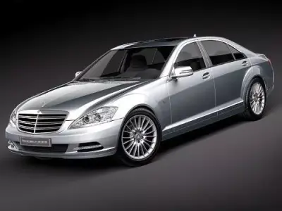 Mercedes S-class 3D model