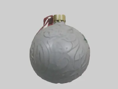 Ornament Ball Model Low-poly 3D model