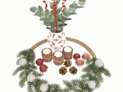Christmas decor  3D model