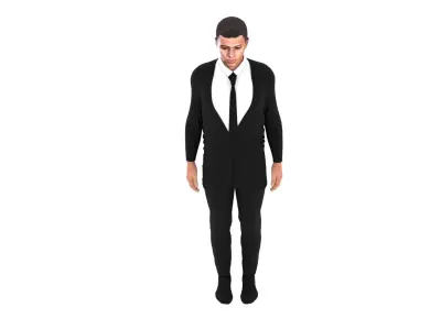 Kylian Mbappe Low-poly 3D model
