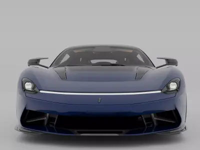 Pininfarina Battista 3D model