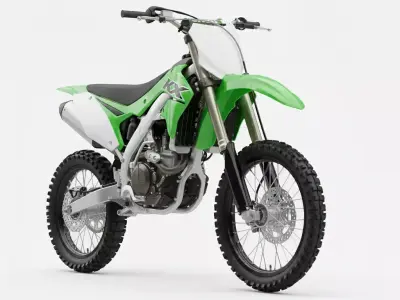 Kawasaki KX85 KX 112 3dmodel 2024 2025 Low-poly 3D model