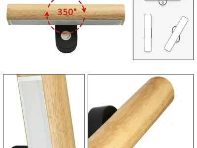 Modern Lamp Low-poly 3D model