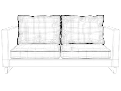 Sofa 02 3D model