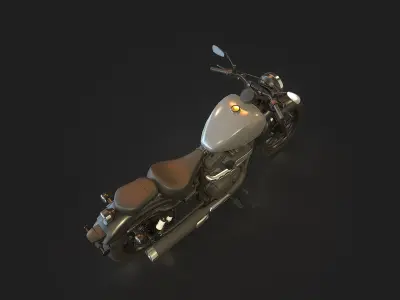 Base model Yamaha XV950 2020 3D model