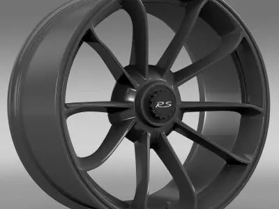 Porsche 911 GT3 RS 2015  rim 3D model