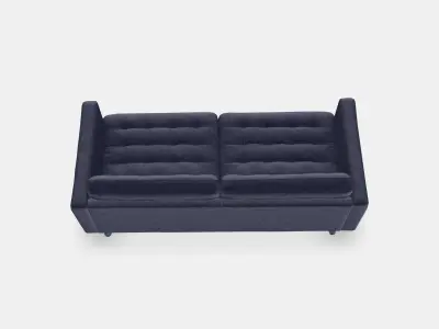 LANDSKRONA 3-seat sofa 9 Low-poly 3D model