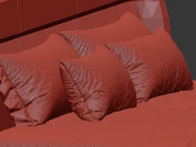 Windsor Bed 3D model