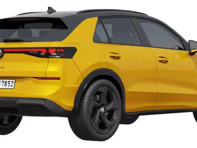 Volkswagen T-Roc R-Line 2026 3D model