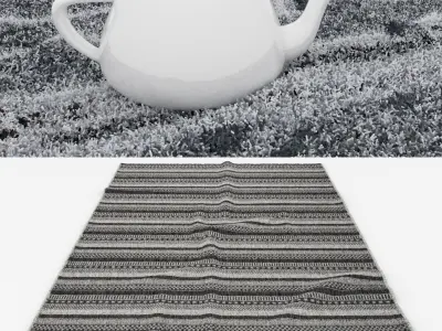 Rugs No 651 Low-poly 3D model