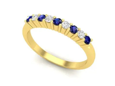 AV 467 Ladies Anniversary Stackable Wedding Band 3D print model