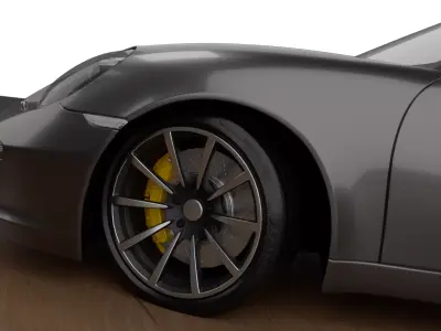 porsche 911 3d model  3D model
