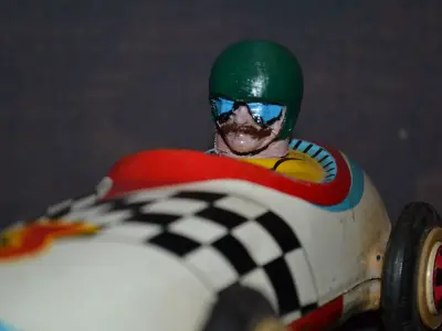 MS 816 Vintage China Racing Car Toy Parts 3D print model