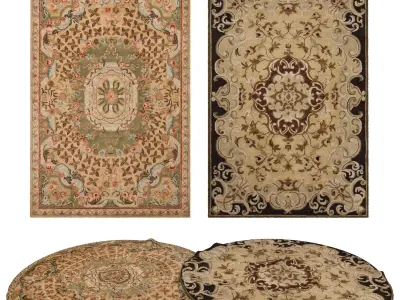 Rugs No 590 Low-poly 3D model