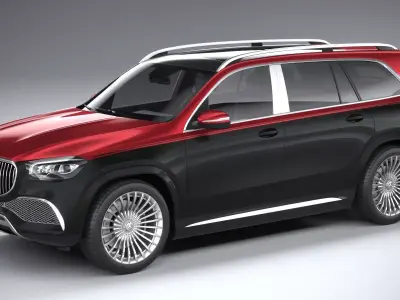 Mercedes-Benz GLS600 Maybach 2021 3D model