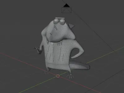 Beaver 3D model
