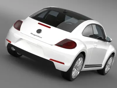 Volkswagen Maggiolino 3D model